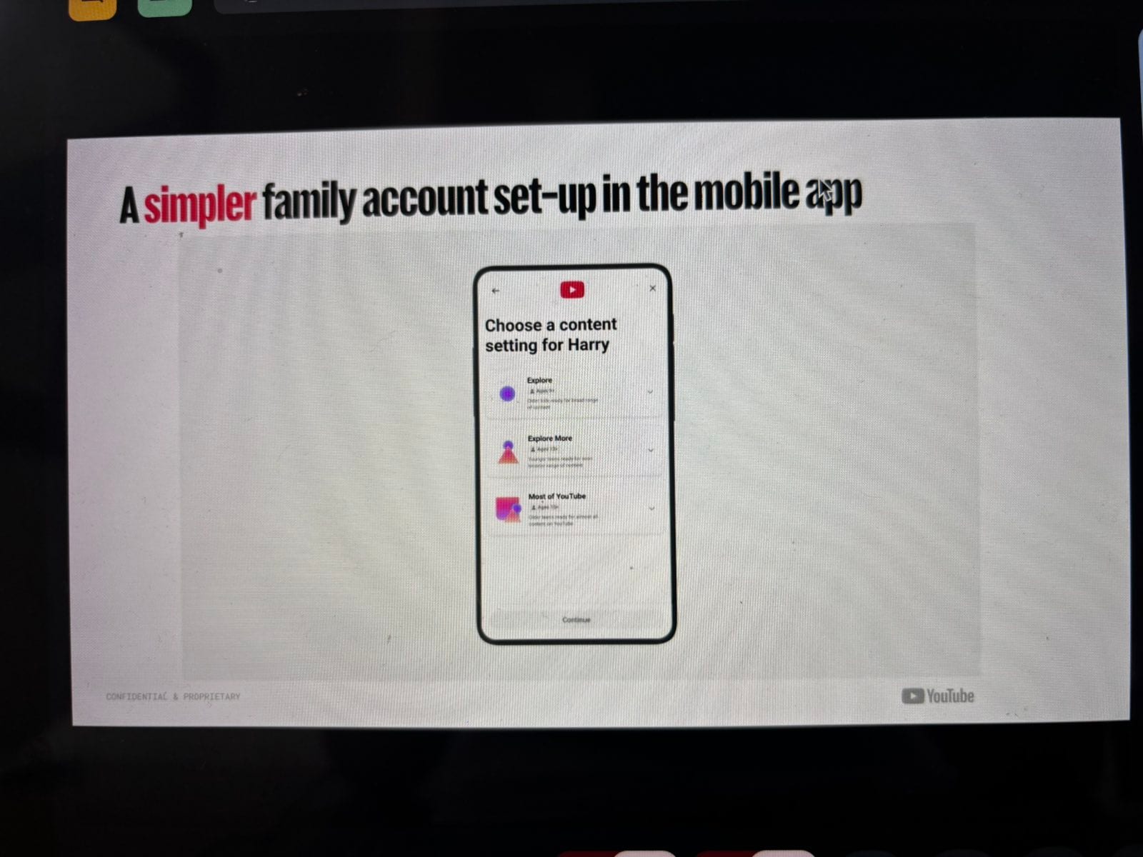 YT Family acct